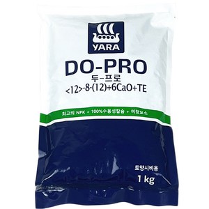 야라 두프로 12 비료, 1kg, 1개