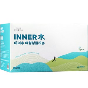 이너수 여성 청결티슈 6g x 50p + 불법촬영 탐지 카드, 1세트, 300g