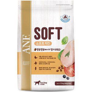 ANF 강아지 전연령용 소프트 사료, 닭, 1.2kg, 1개