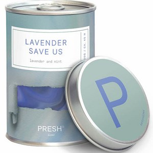 프레쉬 소이 캔들 향초 미디엄 220g, LAVENDER SAVE US 라벤더 민트, 1개