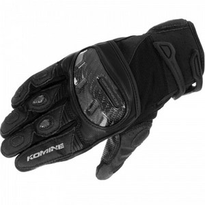 코미네 PROTECT LEATHER M GLOVES GUREN 양손착용 GK-1933, BLACK