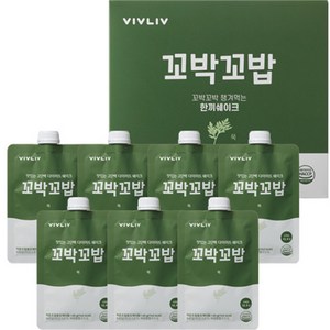 꼬박꼬밥 식사대용 쑥 맛 한끼 쉐이크, 40g, 7개