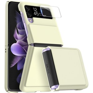 아라리 에어로 플렉스 힌지보호 풀커버 휴대폰 케이스 + 외부 디스플레이 휴대폰 강화유리 세트