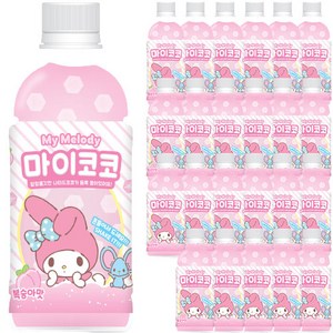 마이멜로디 마이코코 복숭아맛, 24개, 340ml