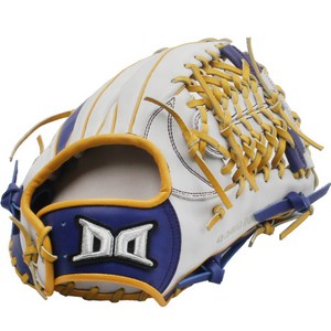 다비드 내야 글러브 우투용 IN iF-43 23, 화이트 + 퍼플네이비