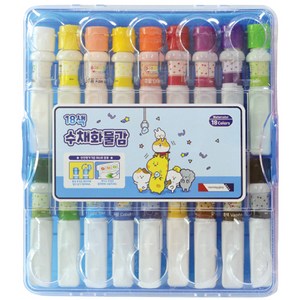 모닝글로리 수채화 물감 블루 6ml 세트, 237g, 18색