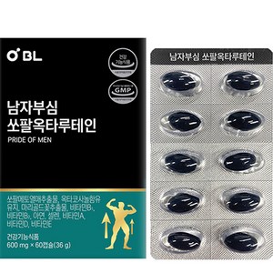 BL 남자부심 쏘팔옥타루테인 쏘팔메토 36g, 60정, 1개