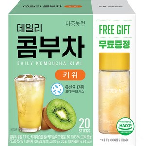 다농원 데일리 콤부차 키위, 5g, 20개입, 1개