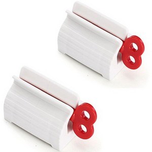 리버그린 심플 치약짜개 레드, 2개