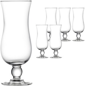 JIN GLASS 고블렛 호른컵, 6개