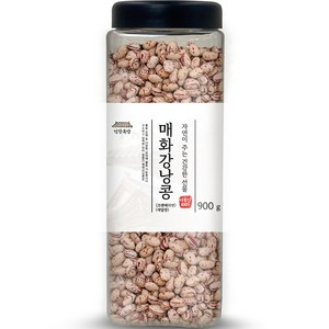 건강곡간 매화강낭콩 크랜베리빈 새알콩 통, 900g, 1개