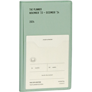 아이코닉 2024 더 플래너 S 위클리 다이어리 스케줄러, 03 Cream mint