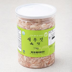 자연다감 새우젓 육젓, 1kg, 1개