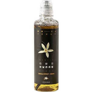 티바인 제로슈가 바닐라 시럽, 520ml, 1개