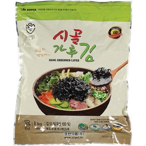 시골 가루김, 1kg, 1개