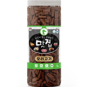 극상소재 강아지 맛집 수제 간식, 오리고기, 1kg, 1개