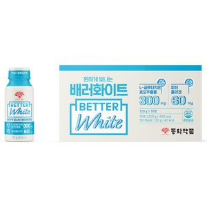 동화약품 글루타치온 배러화이트 120g 콜라겐 비타민C 엘시스테인, 10개, 120ml