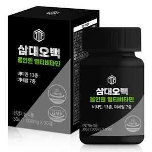 삼대오백 올인원 멀티비타민 30g, 30정, 1개