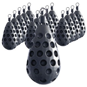 몽크로스 딤플 봉돌 물방울 블랙, 5개입, 3세트