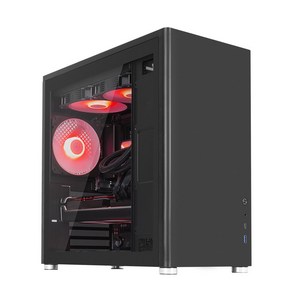 한성컴퓨터 데스크탑 블랙 TFG AX3i706X (i7-13700KF WIN미포함 NVMe 500GB DDR5 16GB RTX3060), Free DOS