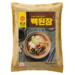 몽고식품 몽고백된장, 2kg, 1개