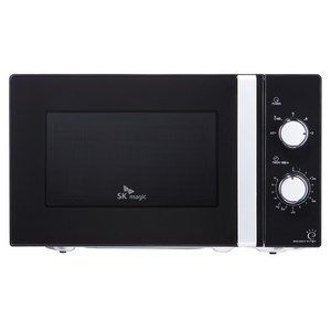 SK매직 매직 전자레인지 듀얼 다이얼식 20L 블랙 + 그레이, MWO-20M1H