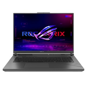 에이수스 2024 ROG 스트릭스 G18 코어i9 인텔 14세대 지포스 RTX 4080, Eclipse Gray, 1TB, 32GB, Free DOS, G814JZR-N6112