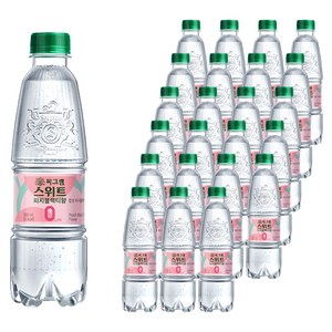 씨그램 스위트 피치블랙티향, 350ml, 24개