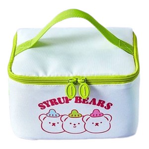 버터샵 피크피크 시럽베어 보냉백, 혼합색상