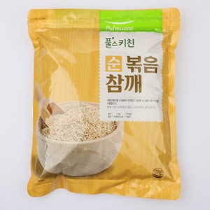 풀스키친 풀무원 외국산 순볶음참깨, 1kg, 1개