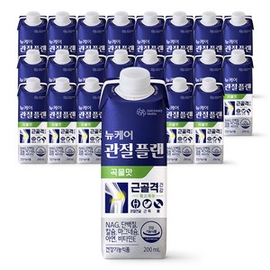 뉴케어 대상웰라이프 관절플랜 곡물맛, 200ml, 24개