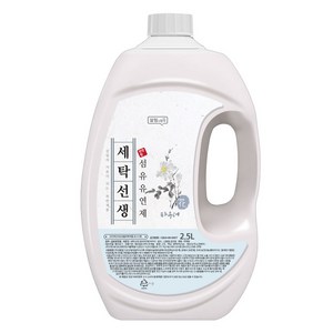 아토세이프 세탁선생 섬유유연제 파우더향 본품, 2.5L, 1개