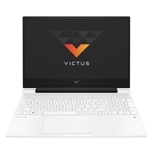 HP 빅터스 15 게이밍 노트북 라이젠5 라이젠 8000 시리즈 지포스 RTX 4050, White, 512GB, 16GB, Free DOS, 15-fb2060AX