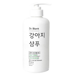 닥터블랭크 강아지 저자극 샴푸 블랙베리향, 500ml, 1개