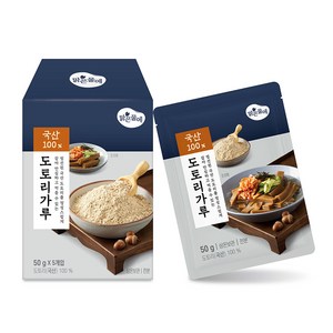 맑은물에 국산 도토리가루 5p, 250g, 1개