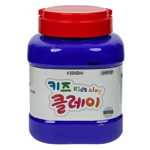 키즈 클레이, 파랑, 500g, 1개