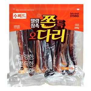 해야미 말랑장족 쫀득 오다리, 200g, 1개