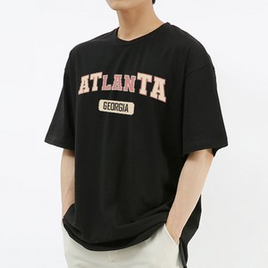에어플레인 아틀란타 조지아 옆트임 오버핏 반팔 티셔츠