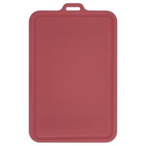 실리콘스토리 플래티넘 실리콘 이유식 양면 도마, 코랄레드, 1개