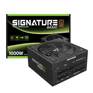 AONE 시그니처 1000W 80PLUS BRONZE 풀모듈러 베이직 ATX 3.1