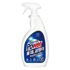 생활공식 파워 욕실청소세제, 1개, 600ml