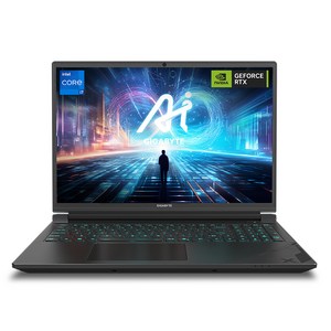 기가바이트 2024 G6X 16 인텔 코어i7 - 13650HX 지포스 RTX 4060, Gunmetal Gray, 1TB, 16GB, Free DOS, G6X 9KG-43KR