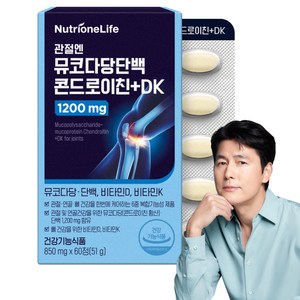 뉴트리원 관절엔 뮤코다당단백 콘드로이친 플러스 DK 1200mg, 60정, 1개