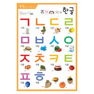 1단계 한글 화보 똑똑한 학습 프로그램, 도서출판신세계