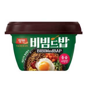 동원 양반 비빔드밥 돌솥비빔밥 컵, 271.5g, 1개