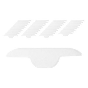 일상나눔 다용도 일회용 모자 셔츠 땀 흡수 패드 스티커 옷깃형 화이트 25 x 6.3 cm 40p, 1개
