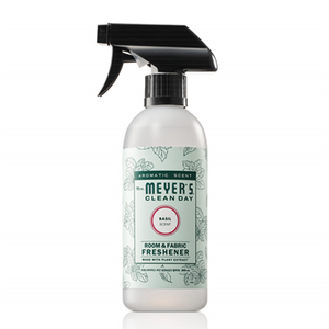 [비건라이프] 미세스메이어스클린데이 섬유&공간 탈취제 본품 바질향, 390ml, 1개