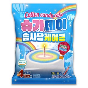 슈가데이 솜사탕 케이크, 27g, 1개