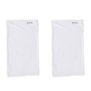 비안 자외선 차단 귀걸이 쿨 마스크, 화이트, 2개