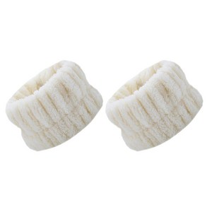 조니프리 세안 손목밴드 2p, 크림, 1개